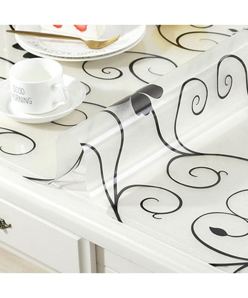 1,7 мм Мягкое стекло ПВХ Abstract Black