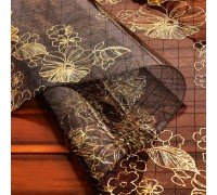 1,7 мм Мягкое стекло ПВХ Chrysanthemum GOLD