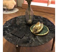 1,7 мм Мягкое стекло на круглый стол MARBLE BLACK