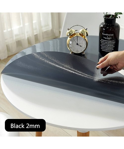 2 мм Мягкое стекло на круглый стол черное тонированное 2 мм Мягкое стекло на круглый стол черное тонированное