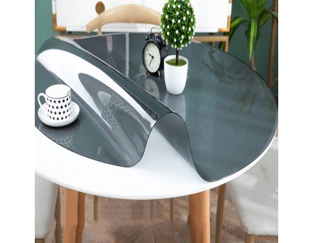 Гнучка плівка м'яке чорне скло на круглий стіл 1,5 мм