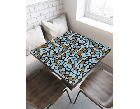 М'яке скло з малюнком Мозаїка 0,8 мм