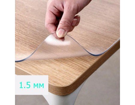 М'яке рифлене матове захисне скло на стіл 1,8 мм