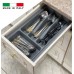 Лоток для столовых приборов в ящик 35 см 270Х490 мм Серый