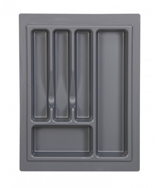 Лоток для столовых приборов в ящик 40 см 340х490 мм Серый