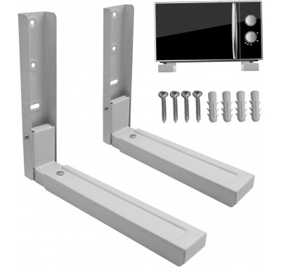 Полка кронштейн на стену для микроволновки СВЧ универсальный