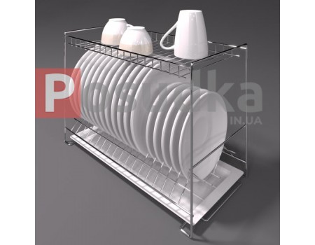  Двухуровневые сушилки для посуды в шкаф 60 см SN-2622