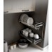 Посудосушитель настольный настенный двухуровневый L=595 нержавеющая сталь