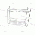 Сушка для посуды двухуровневая 500 мм хромированная ST-25222