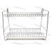 Підвісна сушарка для посуду дворівнева 600 мм хромована ST-26222
