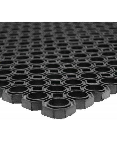 Коврик резиновый Соты К-37 YPgroup 80*120*2.5 см