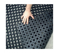 Коврик резиновый Соты YPgroup 100*150*1.5 см вес 16 кг