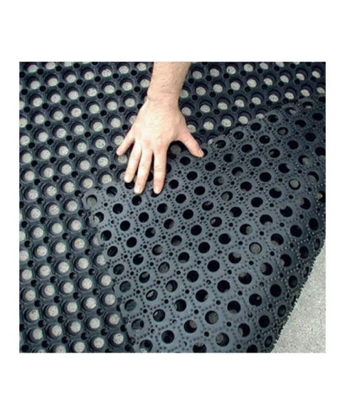 Коврик резиновый Соты YPgroup 100*150*1.5 см вес 16 кг