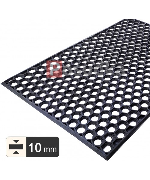 Коврик резиновый Соты 40*60 см