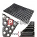 Резиновый коврик под дверь Соты ИНДИЯ 60*90 см