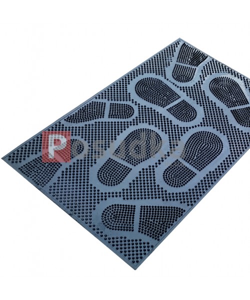 Коврик резиновый Следы 40*60 см