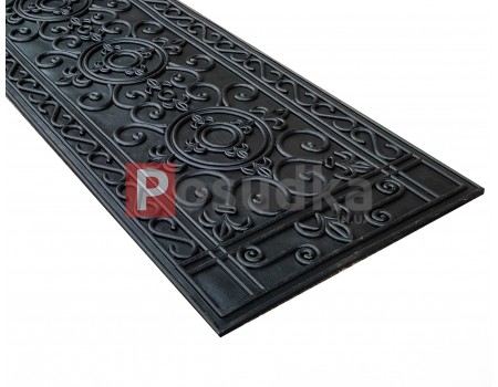 Коврик резиновый на ступени Вензель 33*85 см