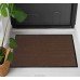 Грязезащитные коврики с ворсом коричневый цвет