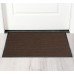 Грязезащитные коврики с ворсом коричневый цвет