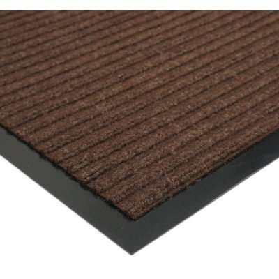 Коврик придверный ПОЛОСА коричневый 6 размеров