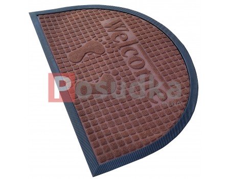 Килимок придверний напівкруглий 40*60 см FELT