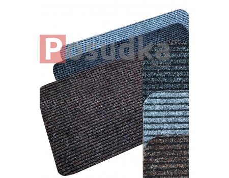 Килимок придверний брудозахисний на гумовій основі 60*90 см Prazek