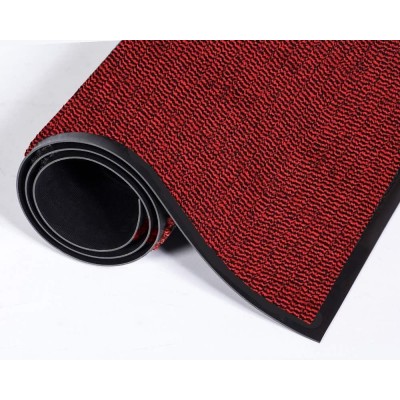 Коврик придверный Leyla Бельгия бордовый 5 размеров