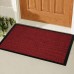 Коврик защита от грязи, влаговпитывающий на резиновой основе Leyla Бельгия бордовый цвет