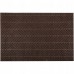 Коричневий коврик на резине  с ворсом купить
