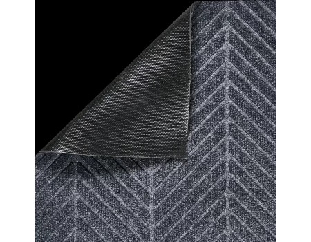 Коврик придверный с ворсом на резине серый цвет Протектор