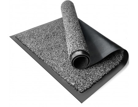 Супервпитывающий придверный коврик на резиновой основе  Leyla 90*150 см 