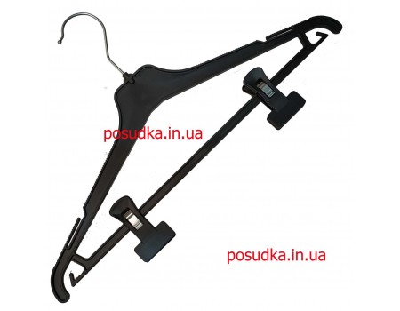 Плічка пластикові із затискачами ВКР 35 см