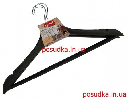 Вішалка Wooden Design чорні 44.5 см 3 шт