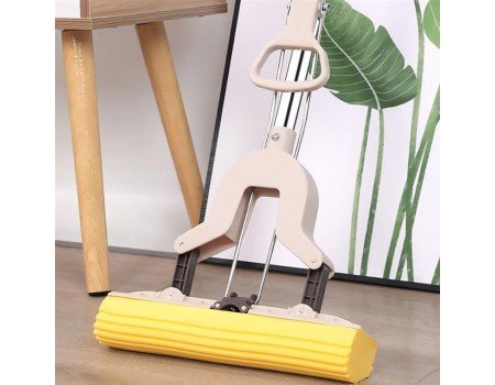 Швабры-бабочки для уборки с отжимом бежевая