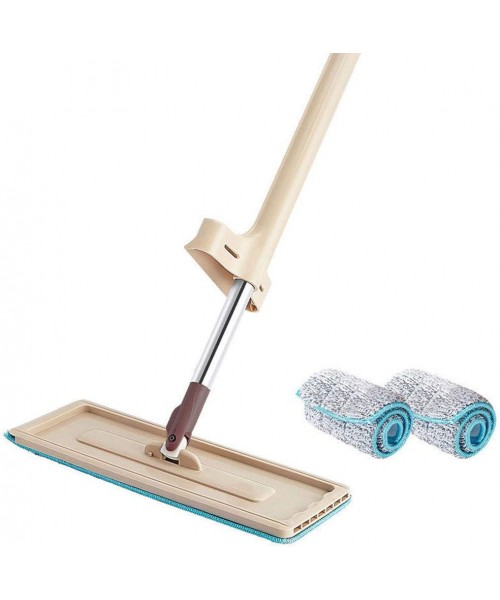 Швабра полотер лентяйка  с отжимом LUX Magic