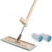 Швабра полотер ледар з механічним віджимом LUX Magic