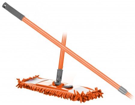 Швабра для миття підлоги з мікрофіброю полотер професійна Feniks EKOLUX Польща