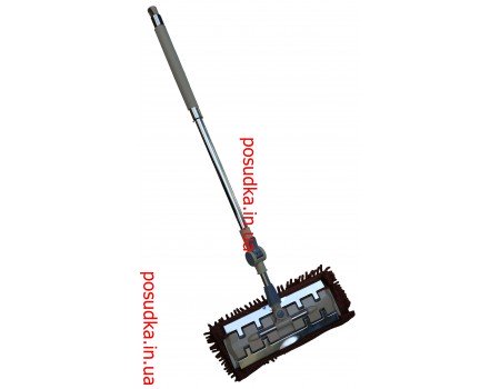 Швабра полотер під будь-яку ганчірку на затискачі LUX Salsa