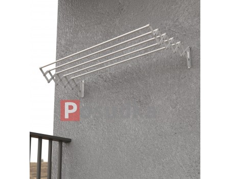 Сушилка настенная раздвижная для белья Milton 120 см