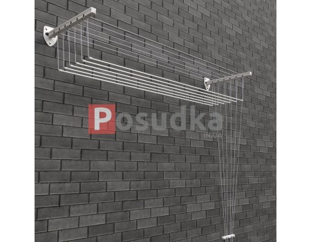 Сушилка настенно-потолочная для белья Флорис 1 м