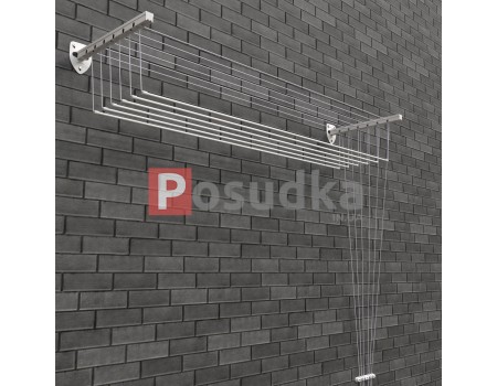 Сушилка настенно-потолочная для белья Флорис 1.8 м