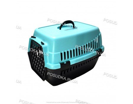 Контейнер для транспортування тварин Senyayla блакитний
