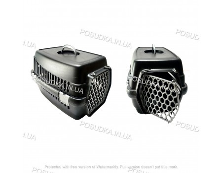 Сумка-переноска для кота Senyayla серая