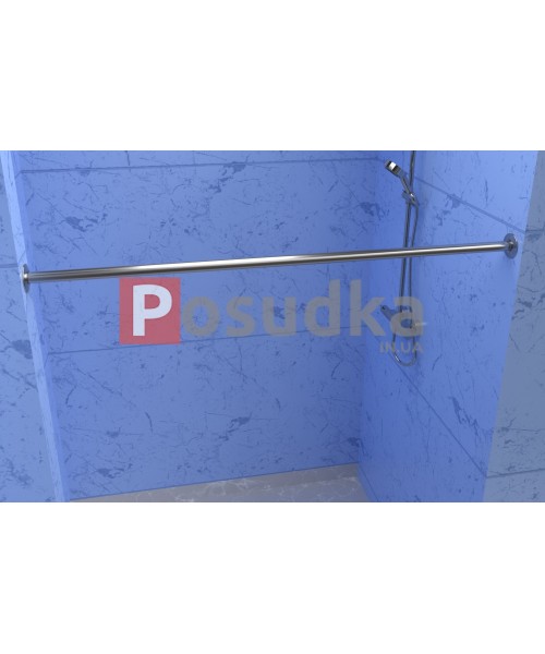 Карниз прямий для ванної нержавіюча сталь 100 см