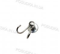 Крючок двойной для полотенец из нержавейющей стали ArcHI