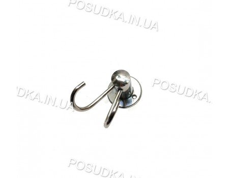 Крючок двойной для полотенец из нержавейющей стали ArcHI