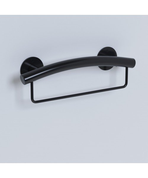 Поручень для ванной ArcHI Moon Shelf 45 см черный цвет