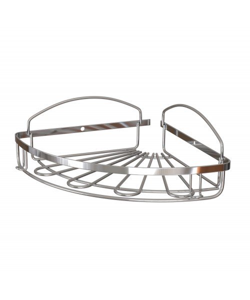 Полка в ванную НЕРЖАВЕЙКА 1 ярусная 20*20 см Flower Mabello