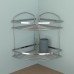 Полка в ванную нержавейка в Украине 2-ух ярусная Oval Mabello