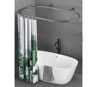 Карниз для ванної овальний 70*120 см